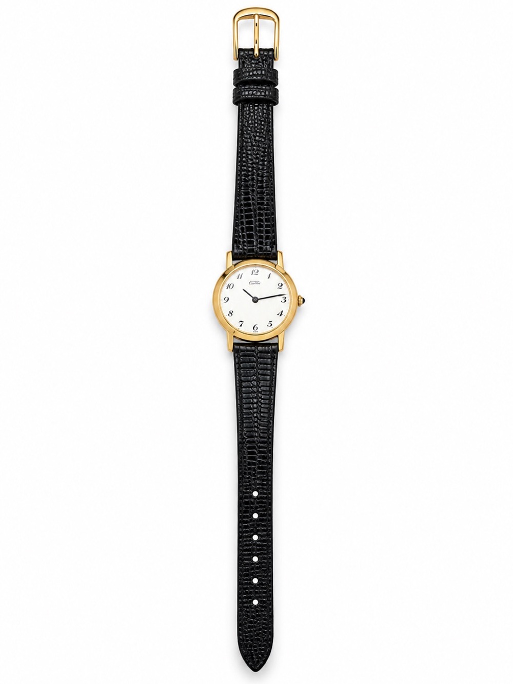 Vintage Seiko Quartz Gold Tone Watch Black Speidel Band